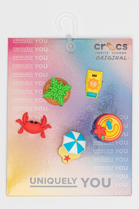 Crocs, Джибиц™, Червен, Жълт, Син