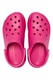 Crocs, Bae sarokpántos féltelitalpú papucs, Élénk rózsaszín, 39-40