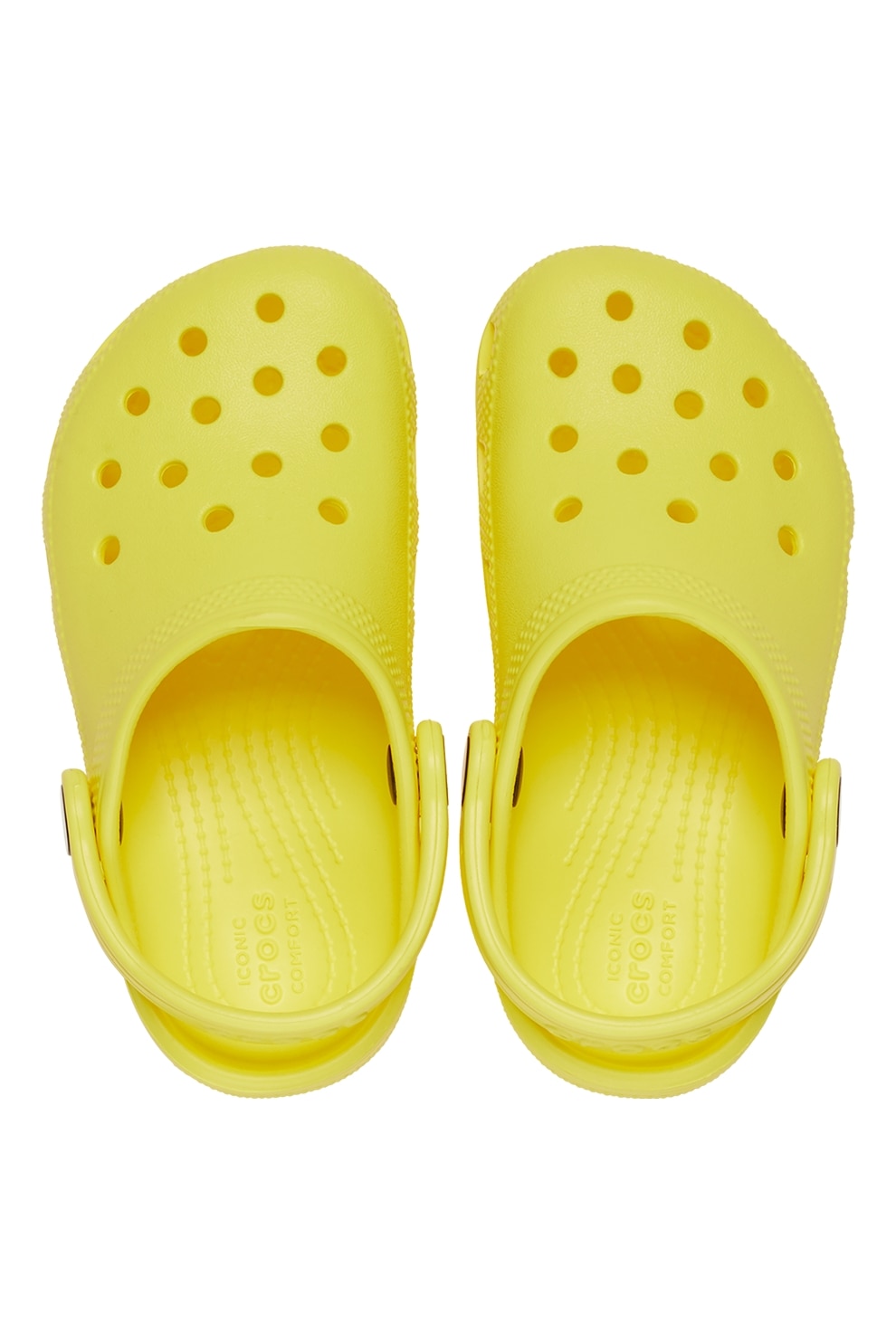 Crocs, Saboti slingback unisex Classic, Galben deschis, 24-25 EU