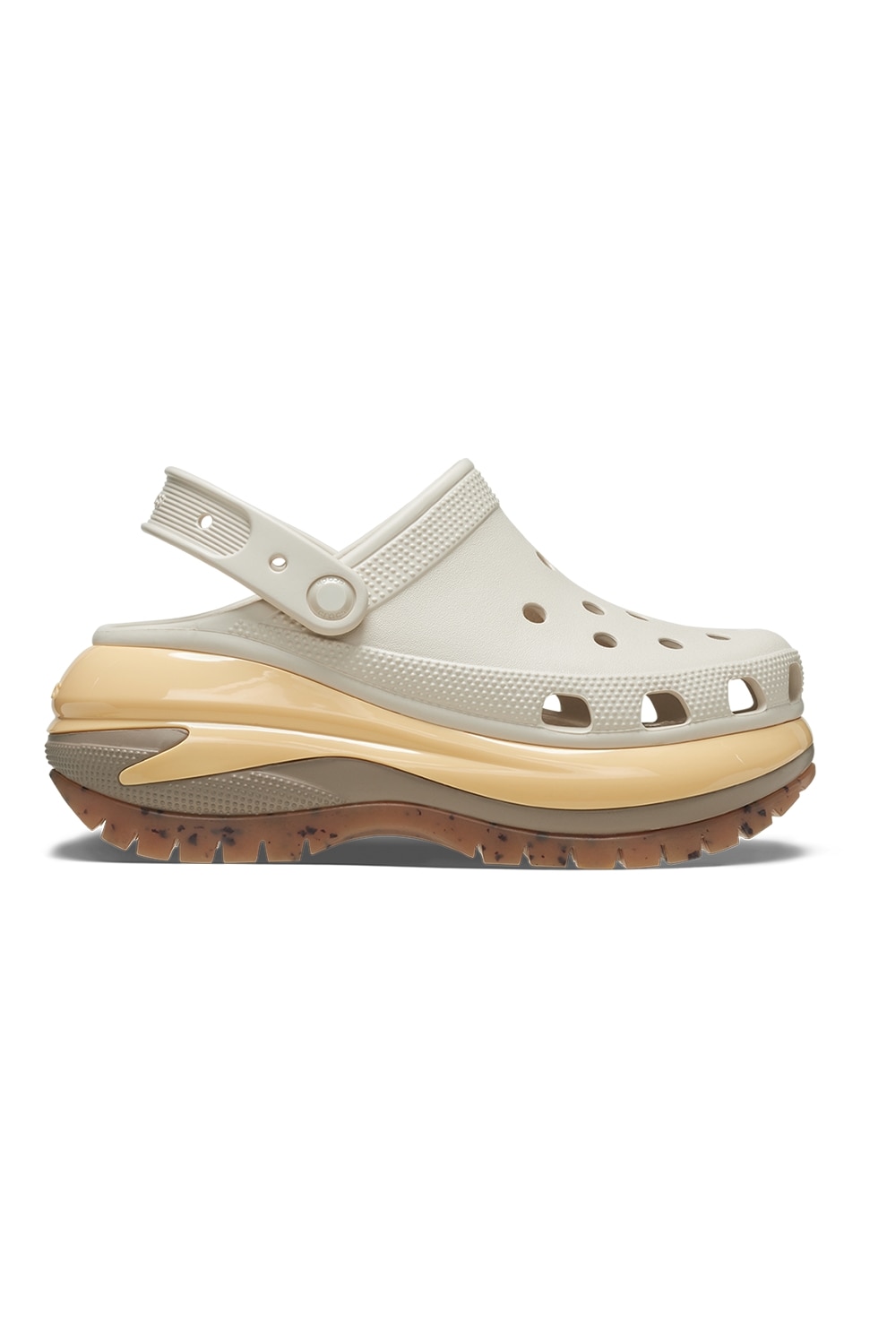 KRO♡ Crocs, Saboti slingback Mega Crush, Crem, Bej deschis, 38-39 - eMAG.ro