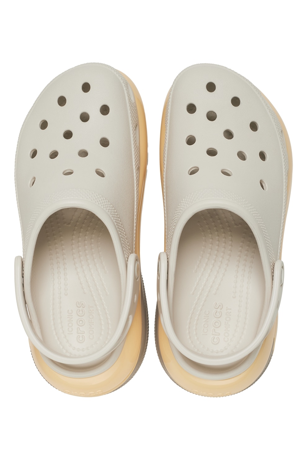Crocs, Saboti slingback Mega Crush, Crem, Bej deschis, 38-39 - eMAG.ro