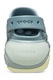Crocs, Saboti slingback cu talpa demi-wedge, Albastru deschis, Crem, 39-40