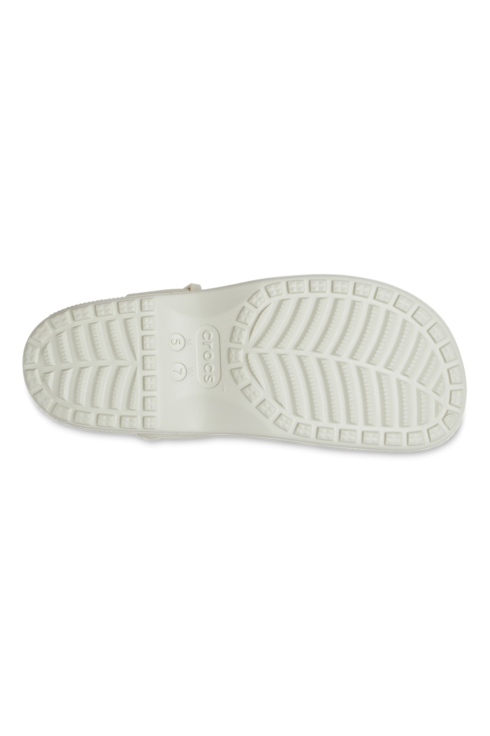 Crocs, Крокс 210581 с релефно лого, Мръснобял, 37-38 - eMAG.bg