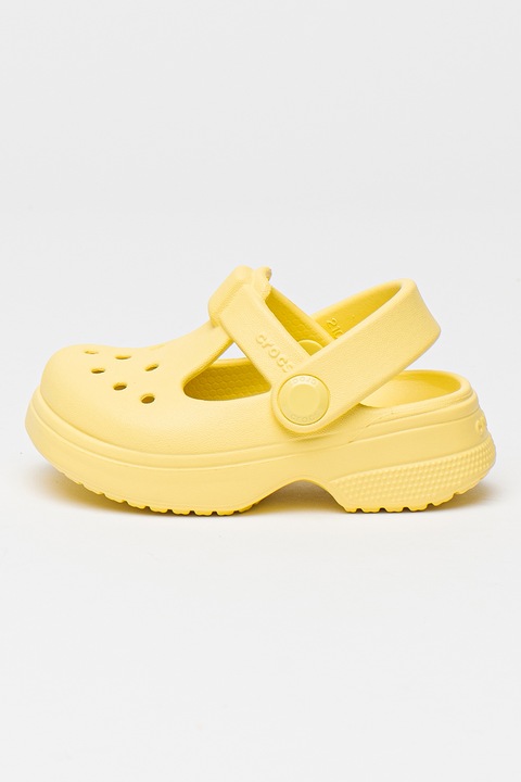 Crocs, Papucs domború logóval, Szalmasárga