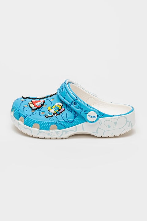 Crocs, Крокс Smurfs Classic, Червен/Пастелносин/Бял