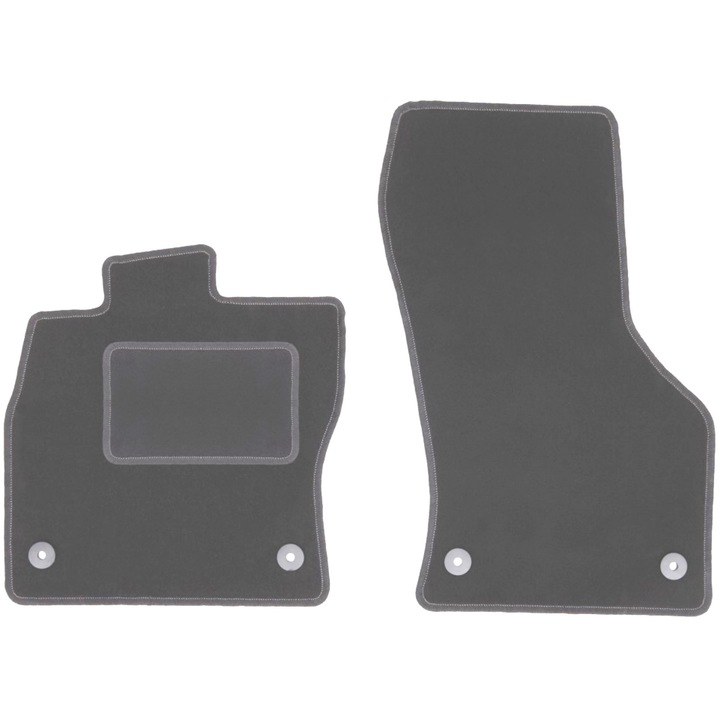 Set fata covorase auto, 4 bucati, presuri auto, pentru: Skoda Octavia III (2012-2020) liftback, sedan, varianta, break grafit