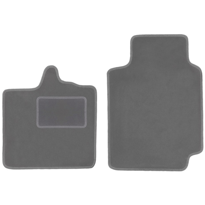 Set fata covorase auto, 2 bucati, presuri auto, pentru: Smart ForTwo I (1998-2007) hatchback grafit