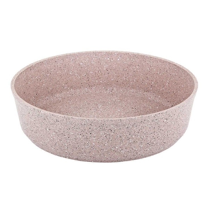 Tepsi, OMS, alumínium/gránit, 28 cm, barna