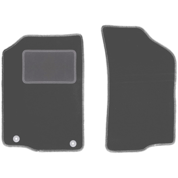 Set fata covorase auto, 4 bucati, presuri auto, pentru: Volkswagen Scirocco II (1981-1992) coupe grafit