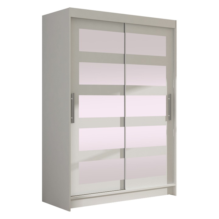 Dulap Miami IV, MIRJAN24, alb, 58x120x200 cm