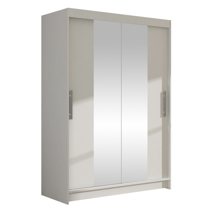 Dulap Miami II, MIRJAN24, alb, 58x120x200 cm