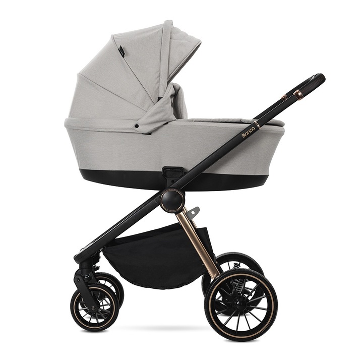 Детска Количка LORELLI BIANCA 3в1, до 22кг., с кош за новородено, Beige