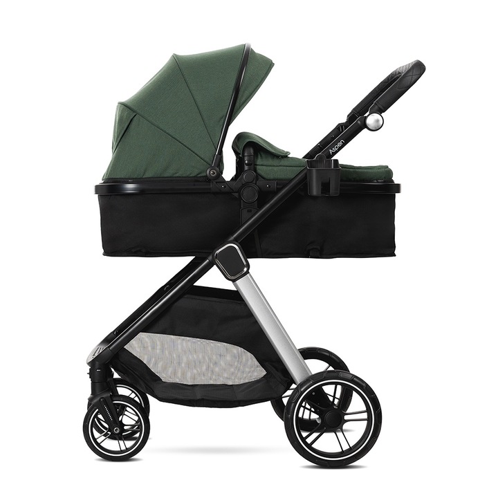 Детска Количка LORELLI ASPEN 3в1, до 22кг., с трансформиращ кош, Green