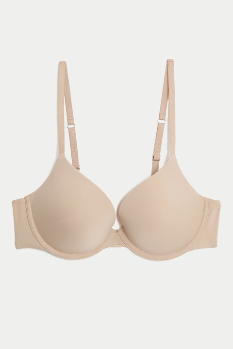 Marks & Spencer, Sutien cu burete si bretele ajustabile, Bej