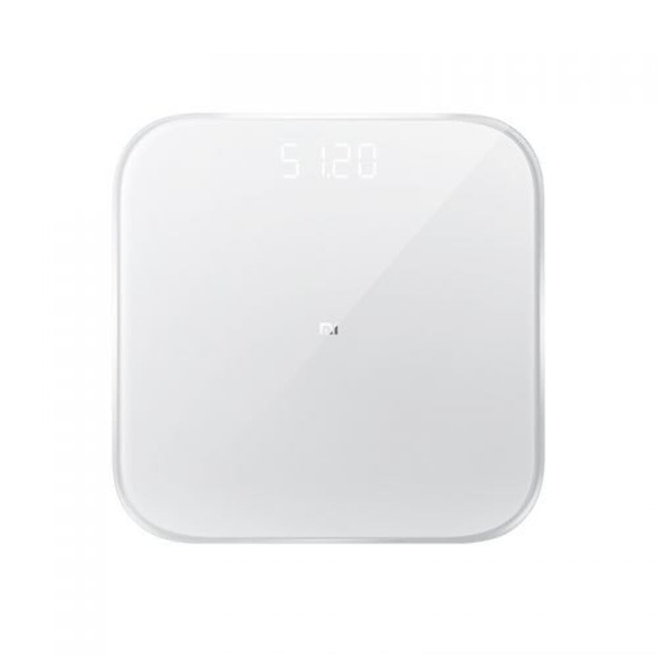 Персонална везна Xiaomi Mi Smart Scale 2 с връзка с приложения за IOS/Android, Nun4056Gl, бяла