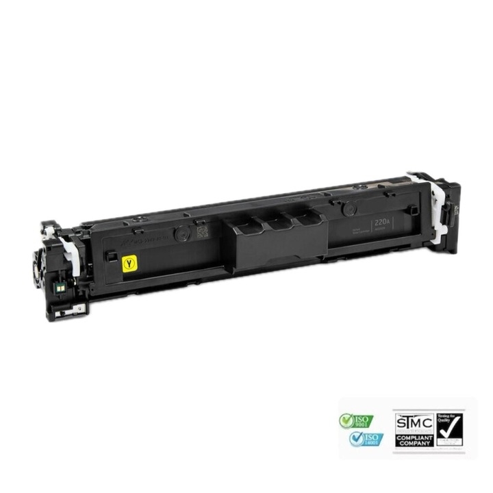Cartus toner compatibil 220A W2202A, yellow galben, cu cip, 1800 pagini, pentru HP COLOR LASERJET PRO MFP 4303FDW, COLOR LASERJET PRO MFP 4303DW, COLOR LASERJET PRO 4302DW, COLOR LASERJET PRO 4202DW, COLOR LASERJET PRO 4202DN