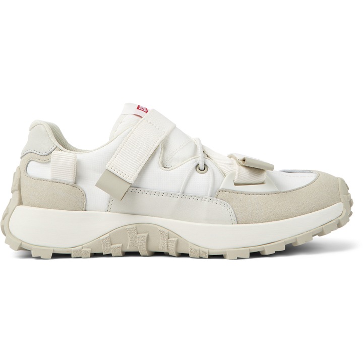 Camper, Pantofi sport cu inchidere velcro Drift Trail, Alb murdar/Crem