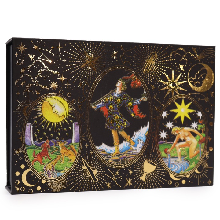 Tarot cu Folie de Aur - Lasa Magia sa Inceapa