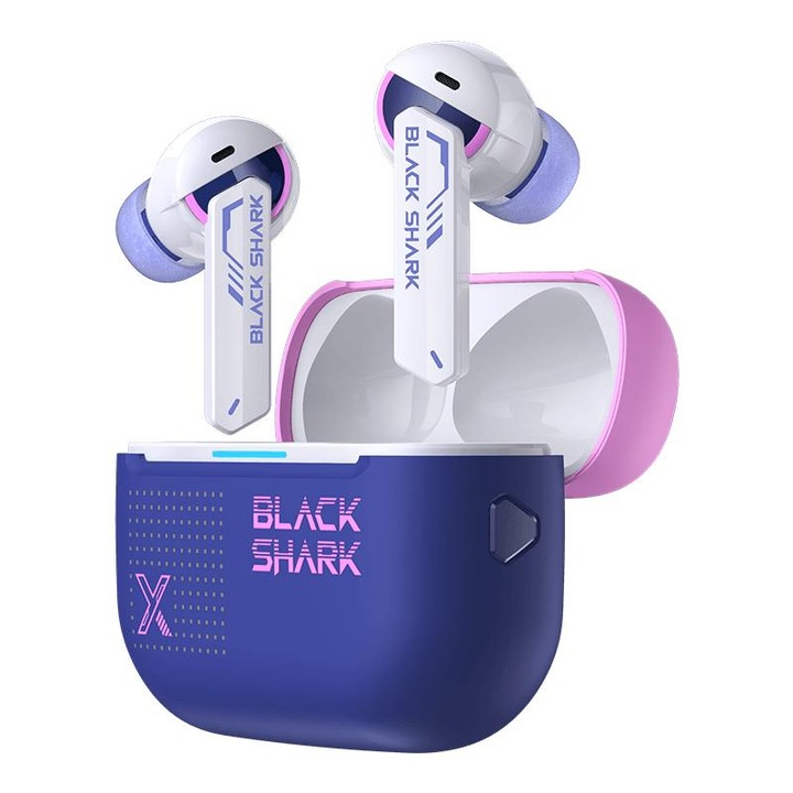Casti Wireless Xiaomi BlackShark JoyBuds Plus Tip In-Ear BT5.4, Reducere Zgomot ENC, Roz