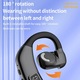Casti Bluetooth Tip Banda OWS Stereo Sport Alb, Autonomie 30h, Display Digital, Bluetooth 5.4, Microfon, 17g