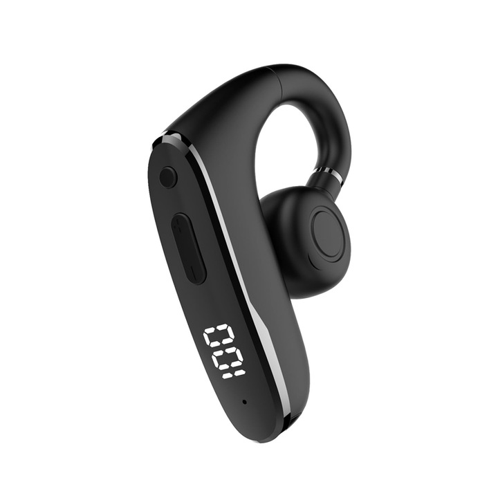 Casti Bluetooth Over-Ear M-W8, Bluetooth 5.2, IPX5, Rotatie 180°, Negru