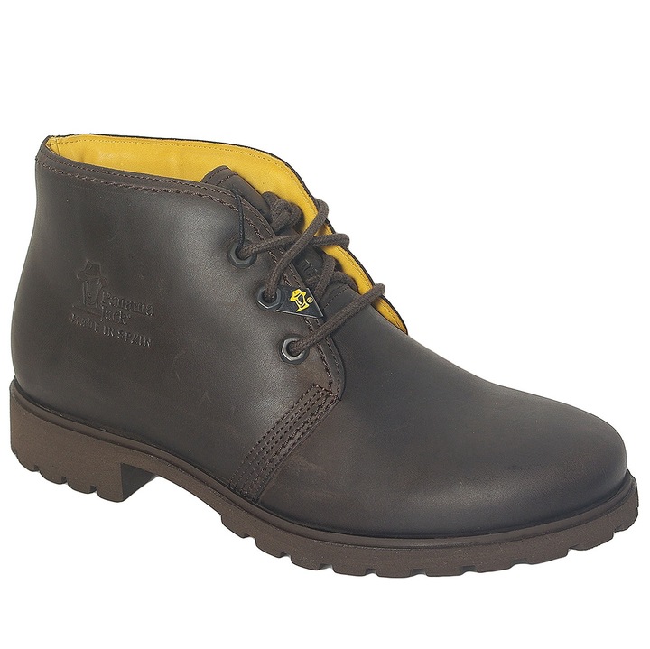 Botine dama Panama Jack, Bota Panama B2, piele naturala, maro, 41 EU
