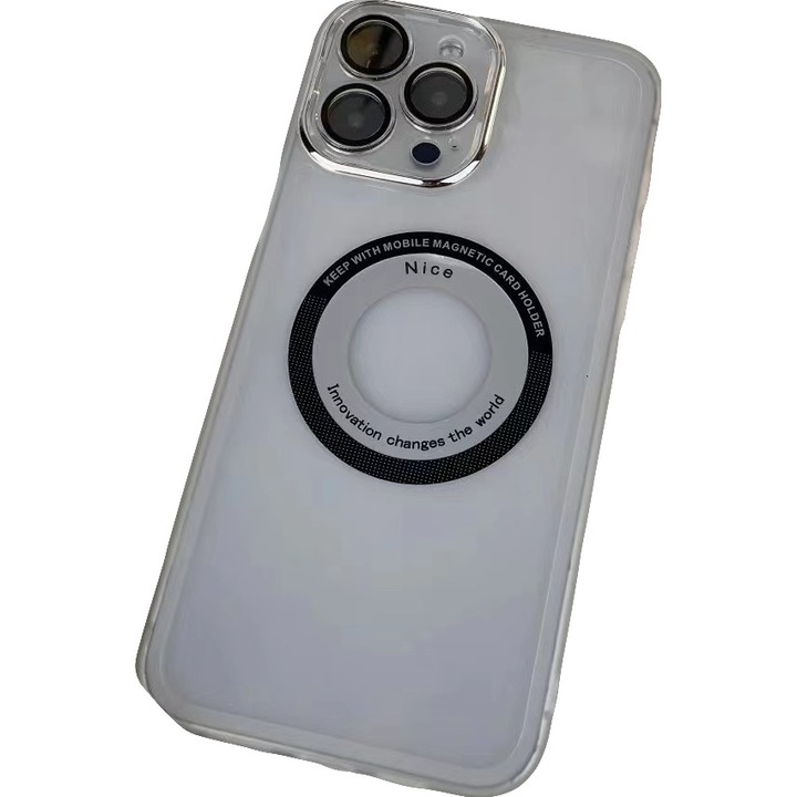 Tok Apple iPhone 12-hez, TPU-ból, Evolium, Átlátszó