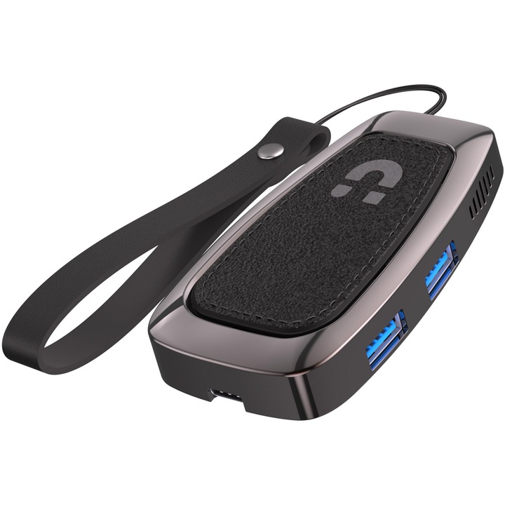 Хъб USB Unitek, USB-C 10 Gbps, HDMI 2.0, PD 100W