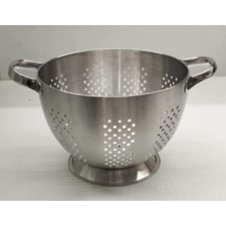 Strecuratoare rotunda din inox, Dimensiunea 22 x 14.5 cm, Grunberg, IDC22