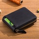 Мъжки портфейл, BullCaptain, естествена кожа, RFID защита, черен, 12x9x2.5см