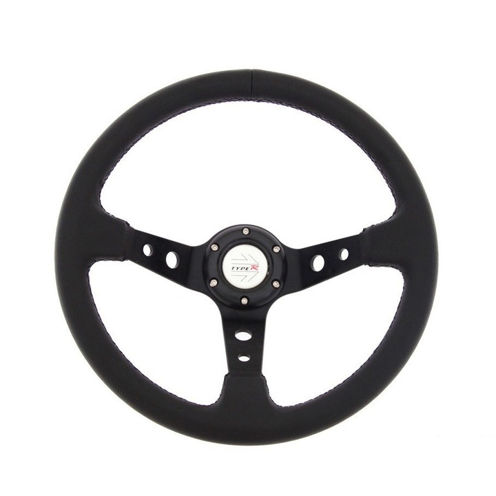 Волан ProRacing Sport 350 мм, дълбочина 80 мм, черен