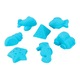 Set Nisip kinetic, 2kg, 56x40cm, Albastru