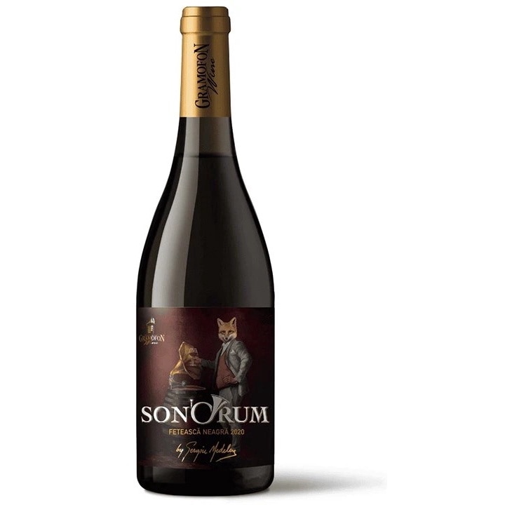 Vin rosu Gramofon Sonorum Feteasca Neagra, 0.75l - eMAG.ro