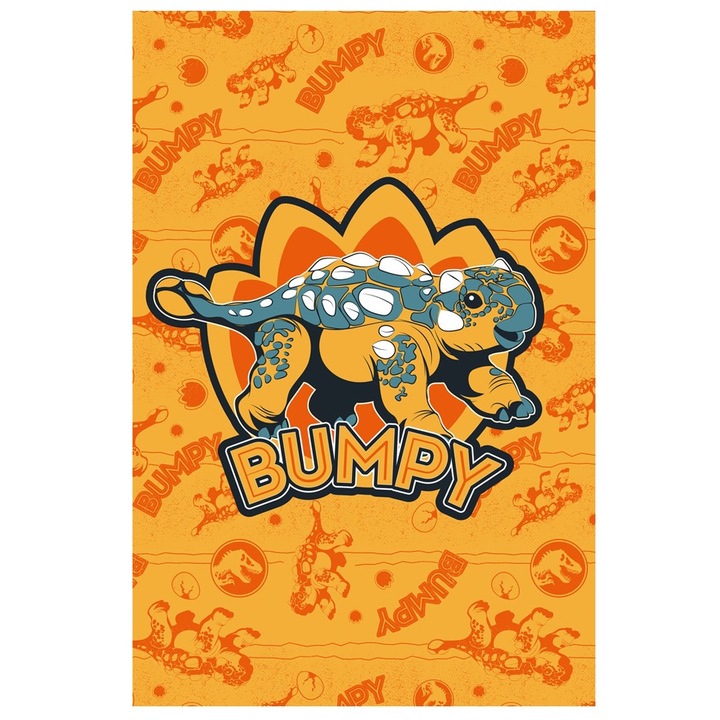Jurassic World polár takaró - Bumpy (JWC-9531FB)