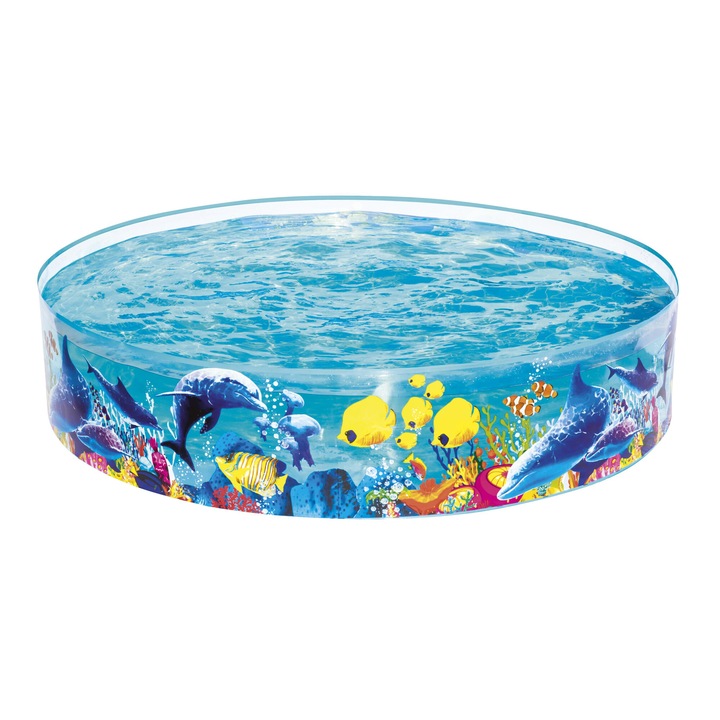 Басейн Bestway Fill-n-Fun, 1,83mx 0,38m, многоцветен