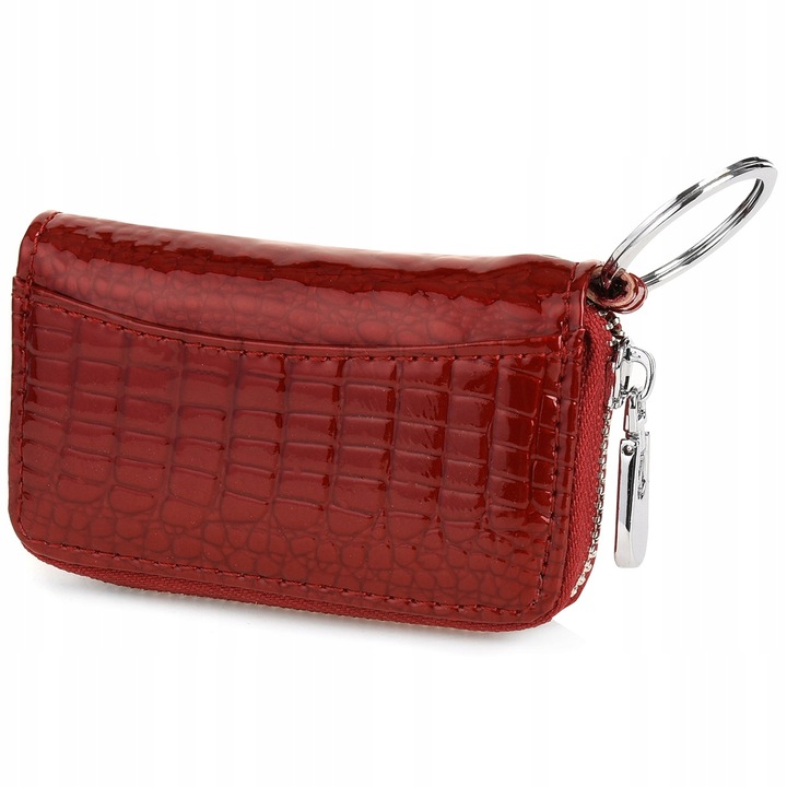 Etui pentru chei, Jennifer Jones, piele lacuita, 9x5cm