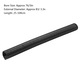 Rugalmas autós légbeszívó cső, műanyag, 63mm/76mm, fekete, szett