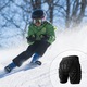 Pantaloni scurti de protectie cu perne 3D pentru solduri, protectie impotriva impactului, pentru schi, patinaj, snowboard, marime universala