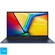Laptop ASUS 17.3'' Vivobook 17 X1704VA, FHD, Procesor Intel® Core™ i3-1315U (10M Cache, up to 4.50 GHz), 6 cores, 16GB DDR4, 256GB SSD, GMA UHD, No OS, Quiet Blue