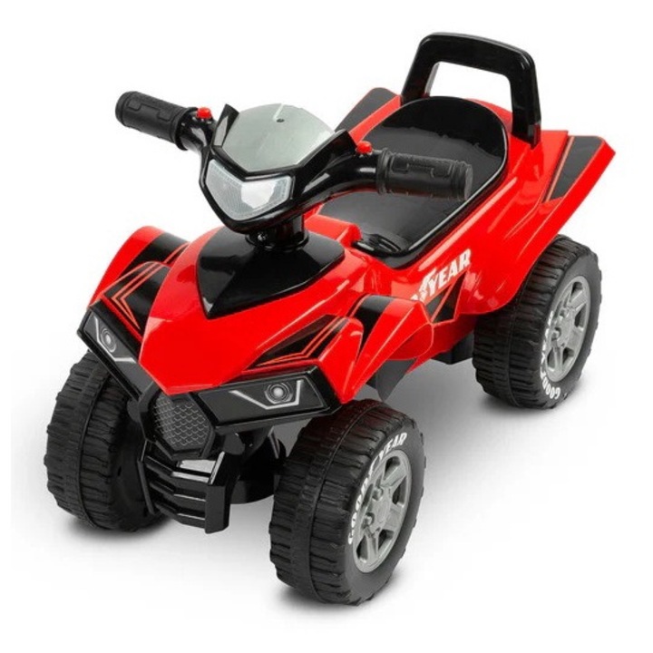 ATV copii, Toyz by Caretero, Quad goodyear, rosu