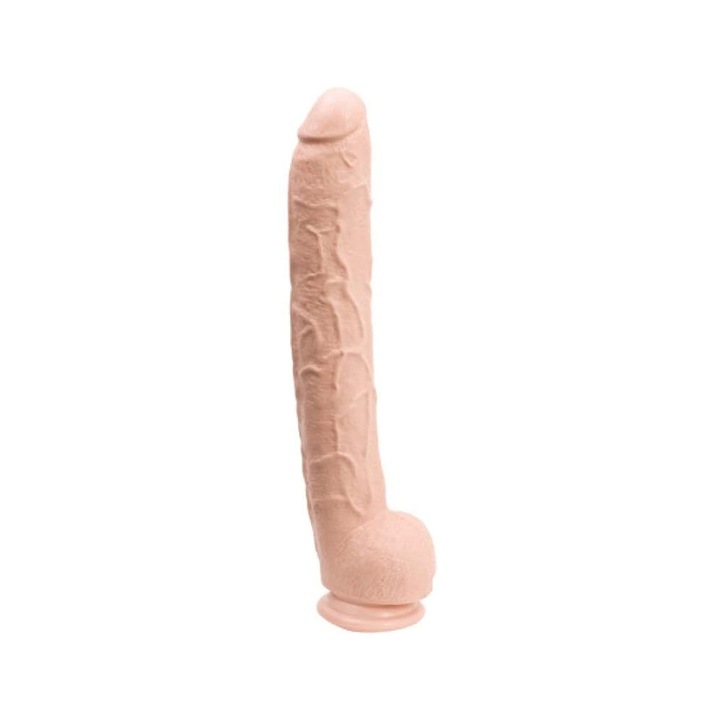Doc Johnson Rambone Dildo, Tapadókorongos, Gumi, Hússzín, 42 cm