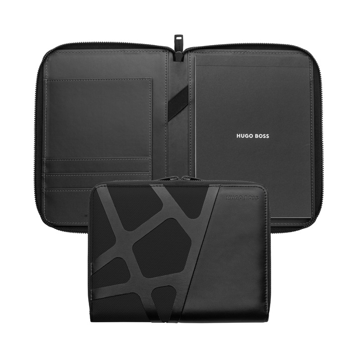 Конферентна папка Hugo Boss Craft, A5, черна