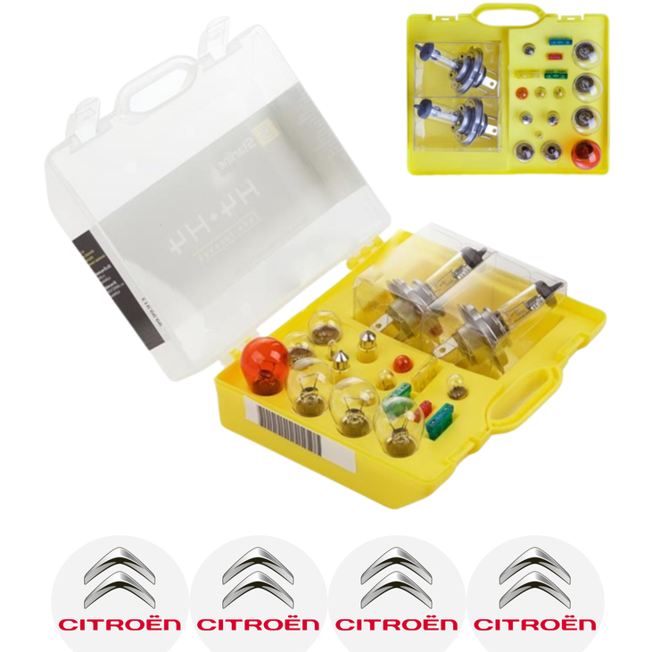 Kit trusa Set becuri H4 compatibila cu Citroen ZX din 1991 - 1998