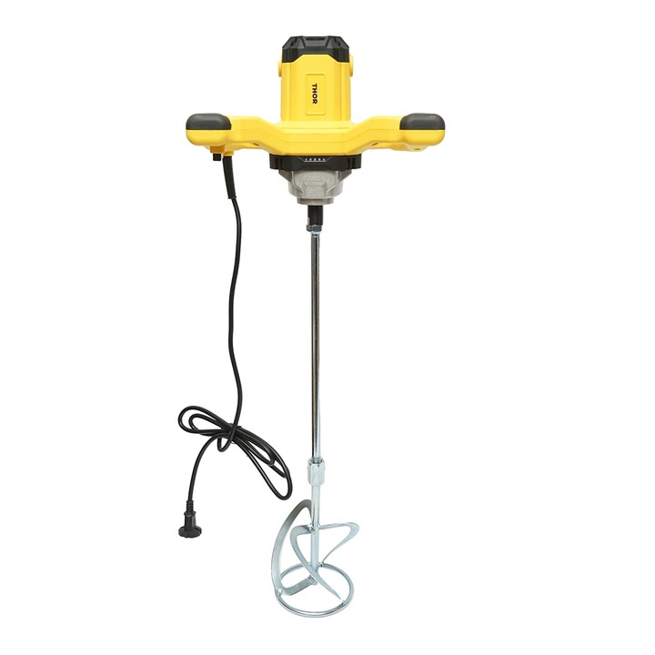 Mixer malaxor electric cu amestecator 1050W, 220V pentru vopsea, mortar, adeziv THOR