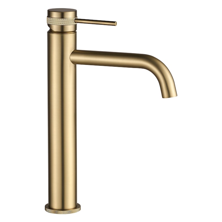 Baterie Lavoar Inalta Rea Lungo Grip Auriu Mat, Alama, 28 cm