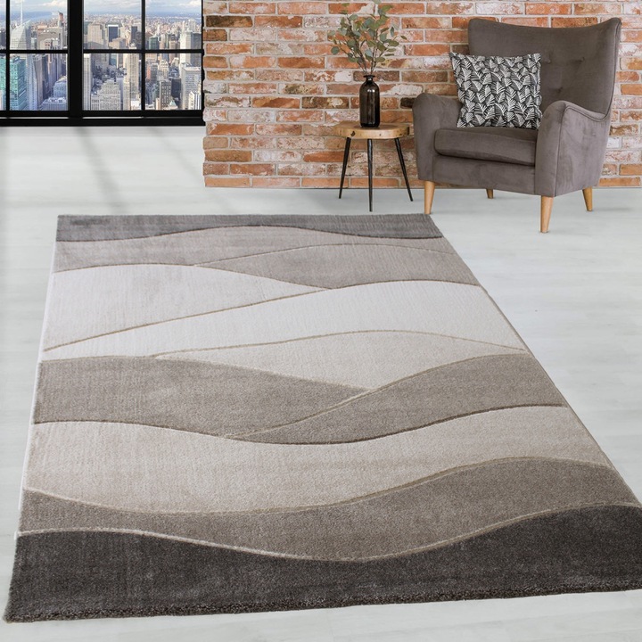 Modern szőnyeg Charlotte 1220 (Beige) 60x220cm Bézs