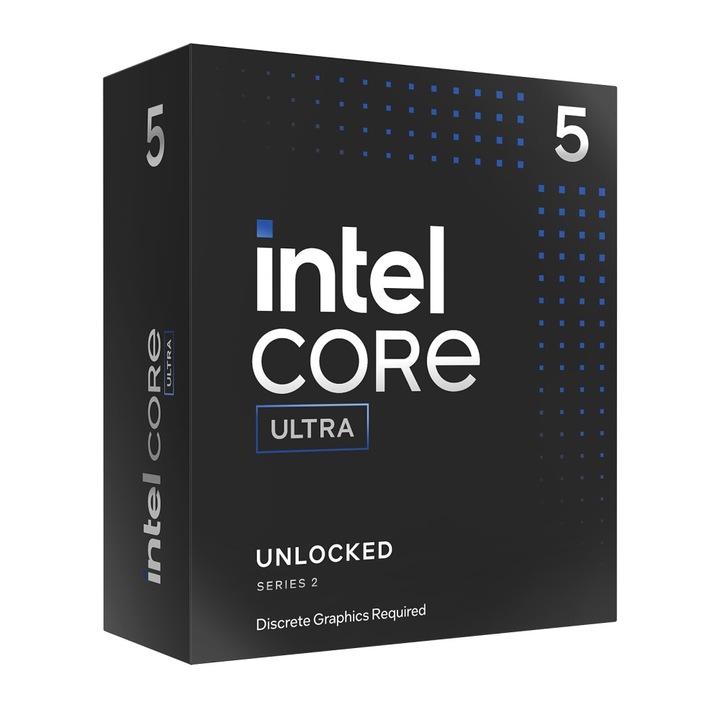 Процесор Intel Core Ultra 5 245K 14C/14T (eC 3.6GHz / pC 4.2GHz / 5.2GHz Boost, 24MB, 125W, LGA1851) BX80768245K