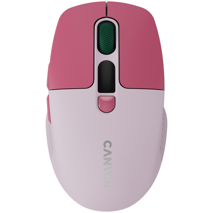Mouse Canyon MW-26 LCD Silent Dual Mode, Wireless, USB Roz