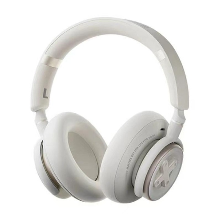 Casti Bluetooth Over-Ear Dmooster D19 Pro ANC, Reducere zgomot, Bluetooth 5.4, Control Gest, Autonomie 25h, Gri