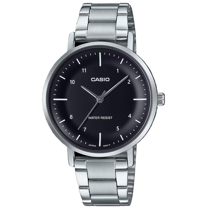 Дамски часовник Casio LTP-VT03D-1B, сребрист